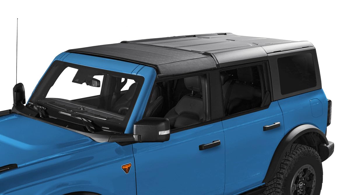 Bestop 5246117 Bronco Sunrider for Hardtop - '21-Current Bronco 4-Door (Black Twill)