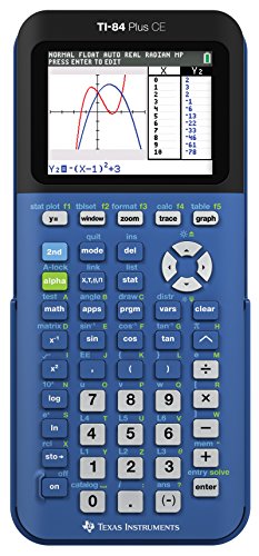 Texas Instruments Kalkulator graficzny TI-84 Plus CE Blueberry