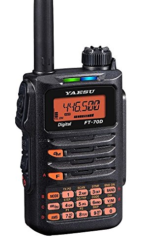 Yaesu FT-70DR FT-70 Oryginalny ręczny radiotelefon cyfrowy/analogowy 144/430 MHz – C4FM / FDMA – 3 lata gwarancji producenta