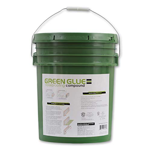Green Glue Noiseproofing Compound - Wiadro o pojemności 5 galonów