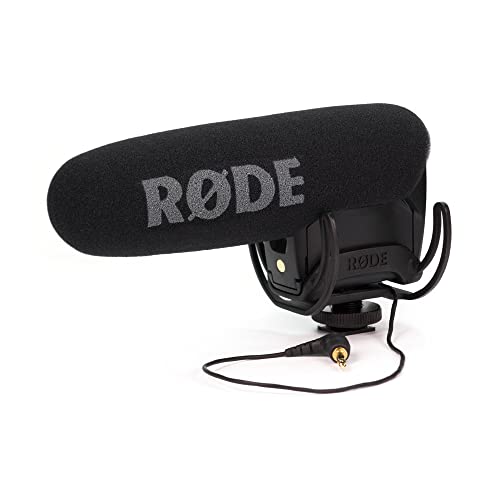RØDE Microphones Kompaktowy kierunkowy mikrofon nakamerowy Rode VideoMicPro z mocowaniem antywstrząsowym Rycote Lyre