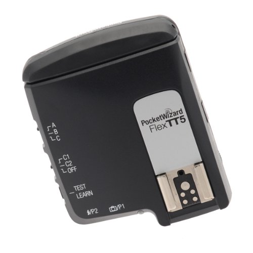 PocketWizard Transceiver FlexTT5 do lamp błyskowych TTL firmy Nikon i lustrzanek cyfrowych