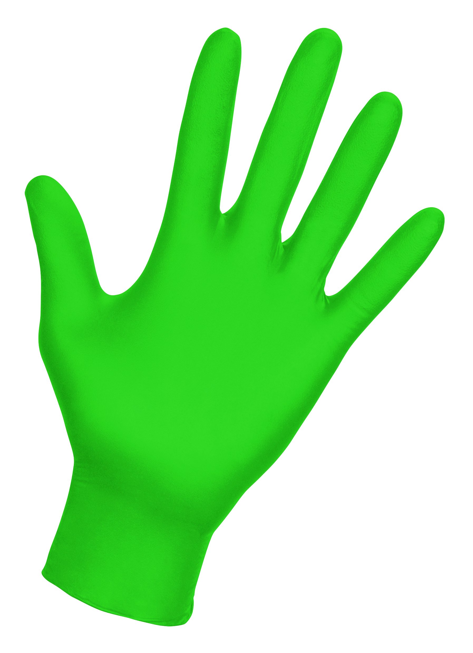 SAS Safety Rękawiczki nitrylowe RAVEN HiViz Neon Green (dawniej Derma VUE)