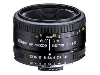 Nikon Obiektyw stałoogniskowy AF FX NIKKOR 50 mm f/1.8D...