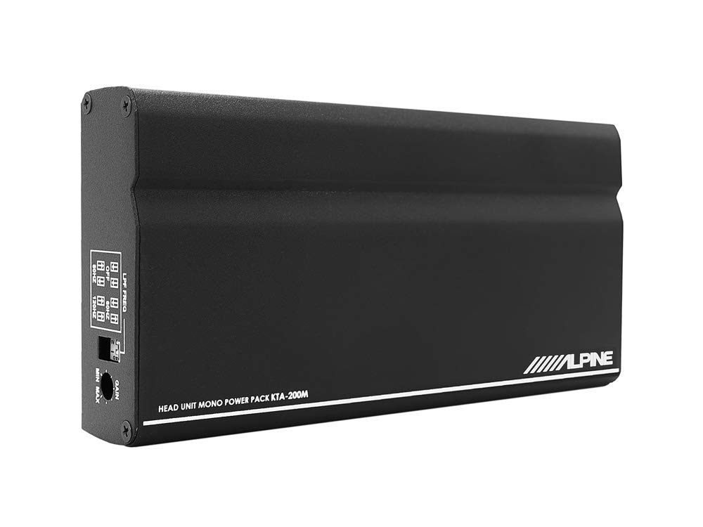Alpine KTA-200M Monofoniczny wzmacniacz DDP o mocy 400 W i PowerStack