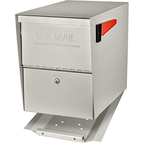 Mail Boss 7207 Pakiet Master z zamykaną na krawężnik zabezpieczoną skrzynką pocztową | Biały