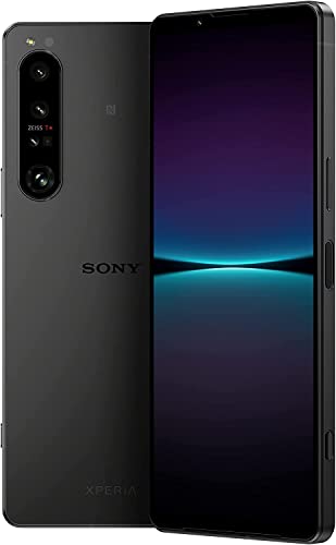 Sony Xperia 1 IV XQ-CT72 5G Dual 256 GB 12 GB RAM Fabrycznie odblokowany (tylko GSM | Brak CDMA – brak zgodności z Verizon/Sprint) Czarny