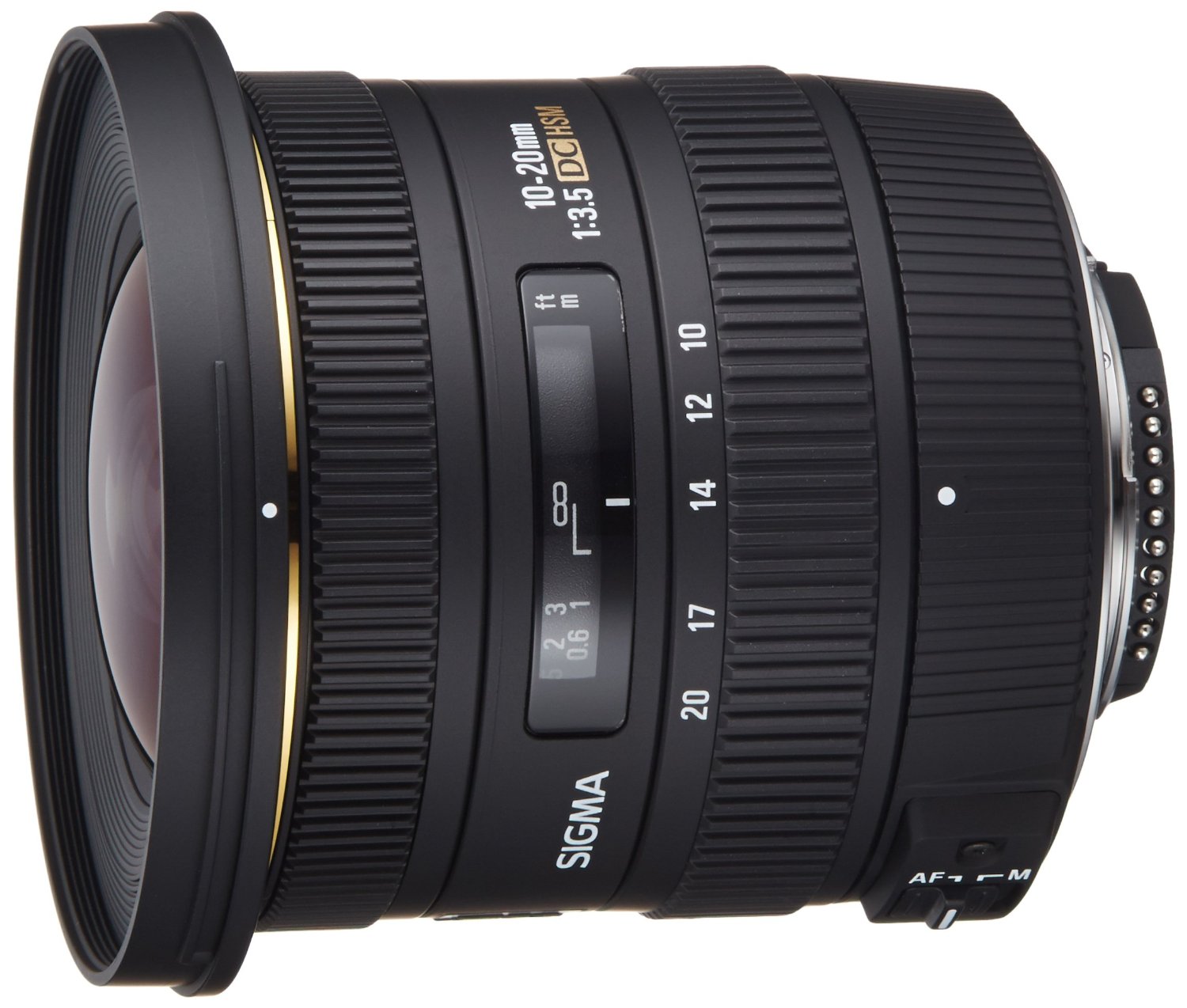 SIGMA 10-20mm f/3.5 EX DC HSM ELD SLD Asferyczny obiektyw superszerokokątny do lustrzanek cyfrowych Nikon
