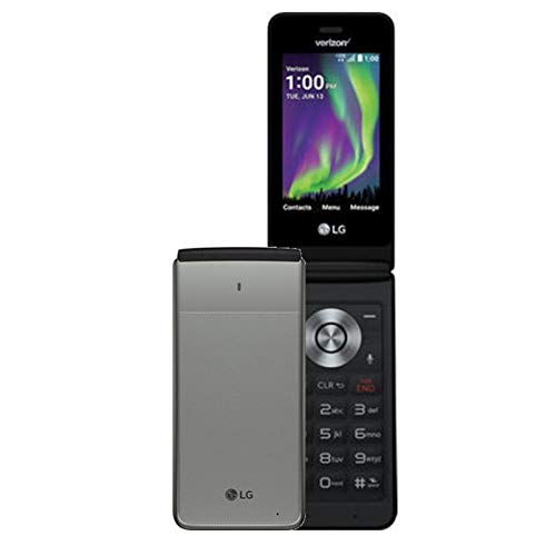 LG Telefon komórkowy Exalt 4G LTE VN220 z 8 GB pamięci - srebrny (Verizon)