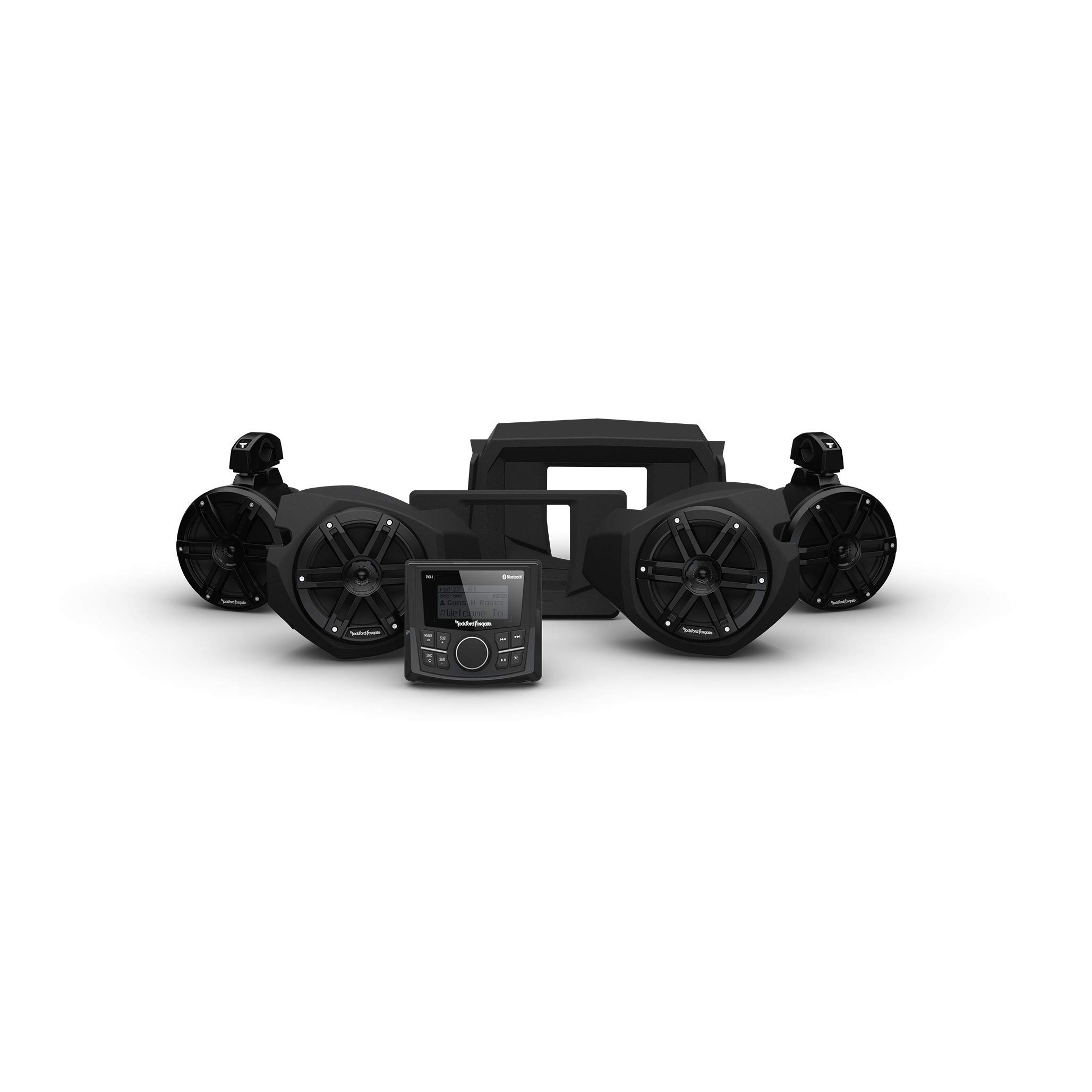 Rockford Fosgate RZR14-STG2 Audio Kit: PMX-1 Receiver &...