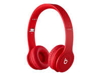 Beats Electronics, LLC Przewodowe słuchawki nauszne Beats Solo2 w wersji Luxe – czerwone