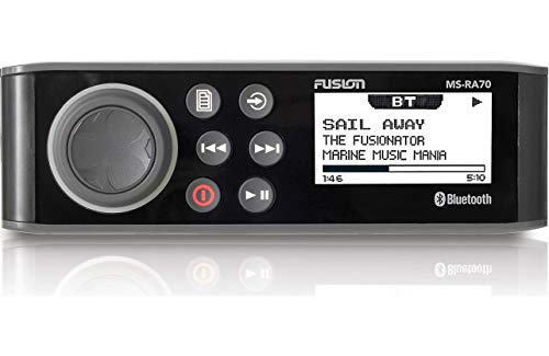 Garmin Fusion MS-RA70 Stereo z 2-strefowym bezprzewodowym sterowaniem AM/FM/Bluetooth 4x50W USB dla aplikacji Fusion Link
