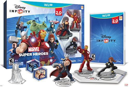 Disney INFINITY : Pakiet startowy gier wideo Marvel Super Heroes (edycja 2.0) – Wii U
