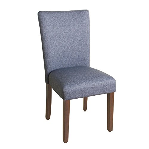 HomePop Krzesło do jadalni Parsons Classic tapicerowane z akcentem