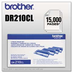 Brother Zespół bębna Dr210cl do kolorowych cyfrowych urządzeń wielofunkcyjnych i drukarek