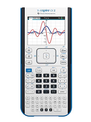 Texas Instruments Kalkulator graficzny kolorów TI-Nspire CX II z oprogramowaniem dla studentów (PC/Mac) - VP