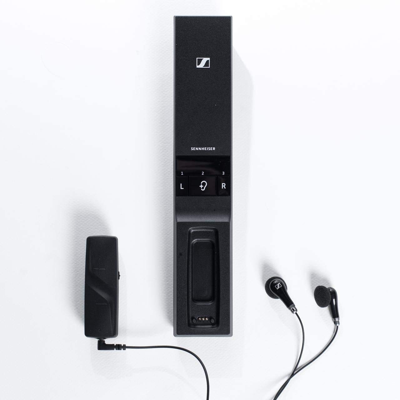 Sennheiser Consumer Audio Cyfrowe bezprzewodowe słuchawki Flex 5000 do słuchania telewizji – czarne