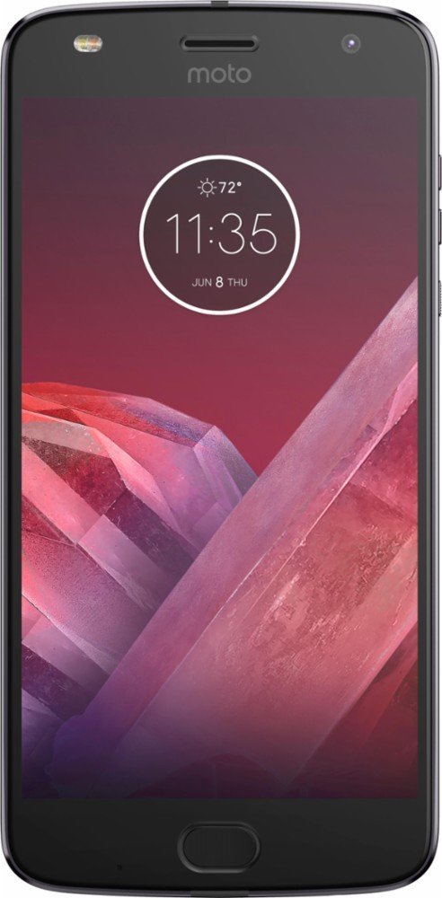 Motorola Moto Z2 Play XT1710-06 - 64 GB Dual SIM LTE Fabrycznie odblokowany smartfon (ciemnoszary)