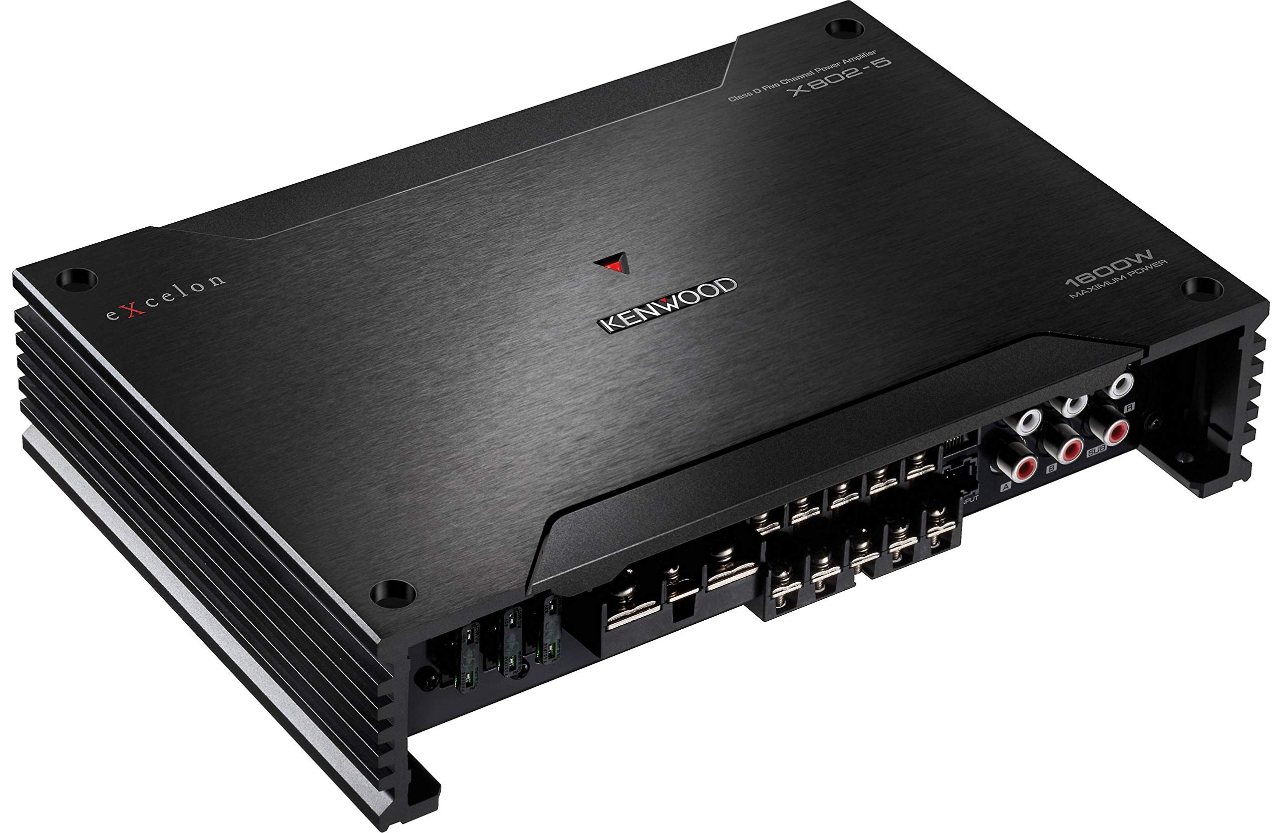KENWOOD X802-5 eXcelon 5-kanałowy samochodowy wzmacniacz audio o maksymalnej mocy 1600 W