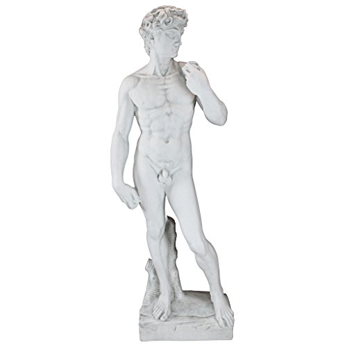 Design Toscano Posąg Dawida z klejonego marmuru (1504).