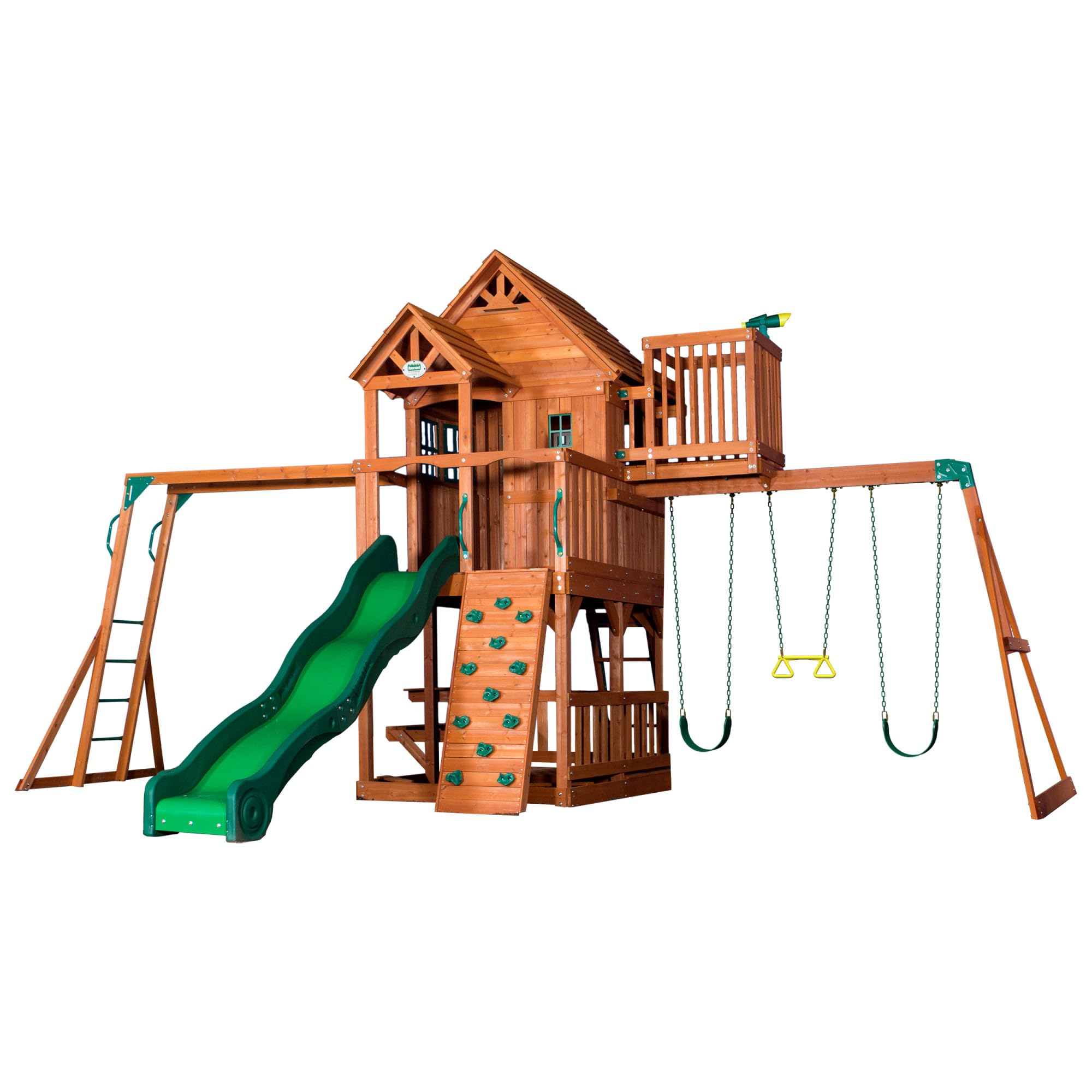 Backyard Discovery , Skyfort II Playground Cedar Wood S...