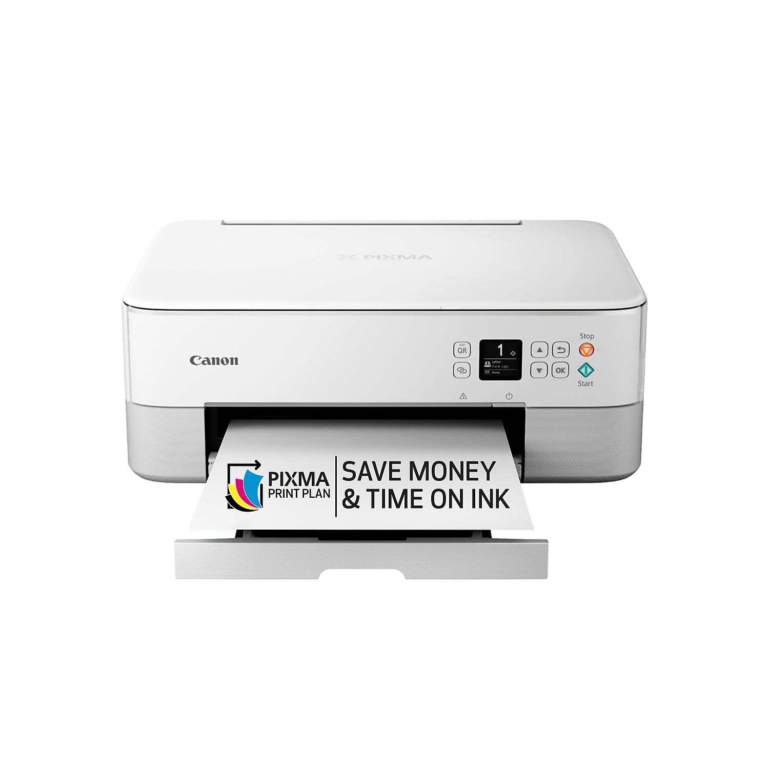 Canon PIXMA TS6420a All-in-One Wireless Inkjet Printer [Print,Copy,Scan], White