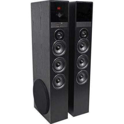 Rockville TM150B Czarny zestaw kina domowego Głośniki wieżowe 10' Sub/Blueooth/USB