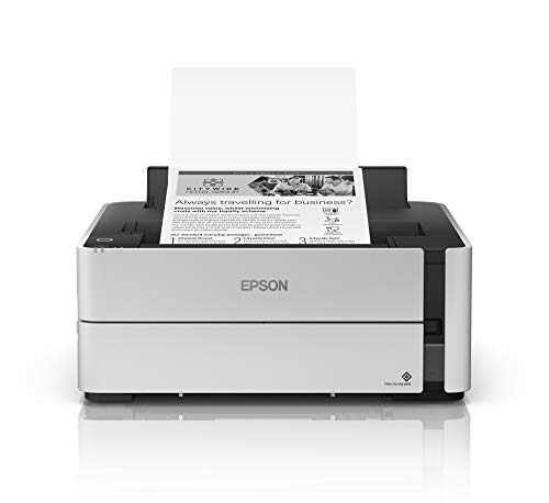 Epson Bezprzewodowa monochromatyczna drukarka EcoTank Supertank z obsługą sieci Ethernet Plus 2 lata nieograniczonego atramentu