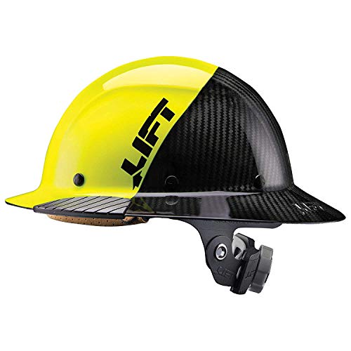 LIFT Safety DAX Carbon Fibre Full Brim 50-50 (żółty/czarny)