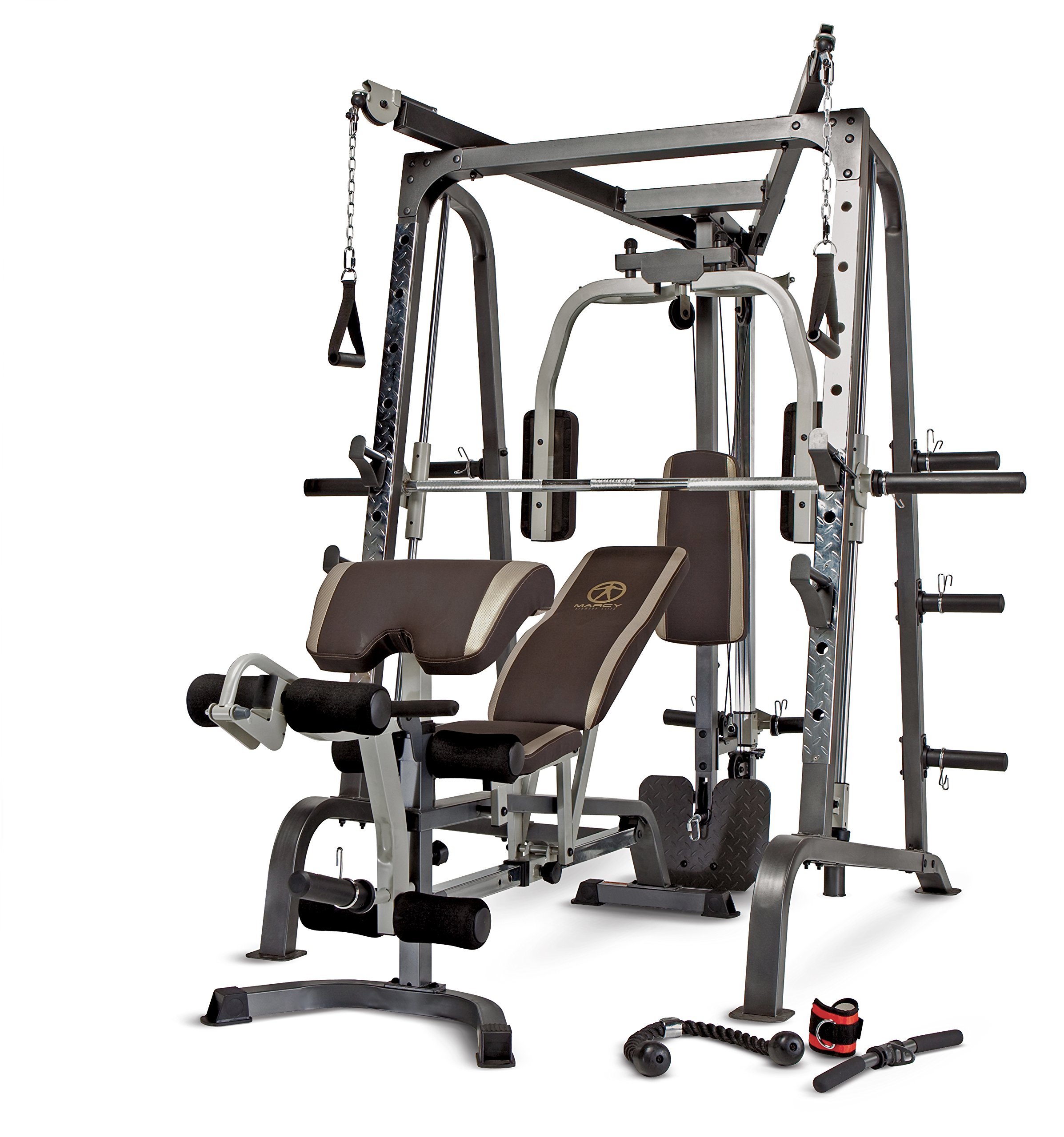 Marcy Smith Cage Workout Machine, Full Body Workout Ben...