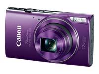 Canon PowerShot ELPH 360 HS z 12-krotnym zoomem optycznym i wbudowanym Wi-Fi (fioletowy)