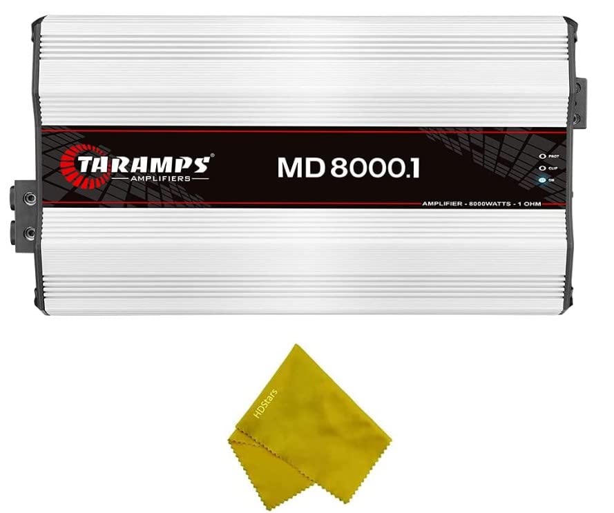 Taramp 's MD 8000.1 1 omowy kanał 8000 W 1OHM RMS Mono Moduł wzmacniacza klasy D