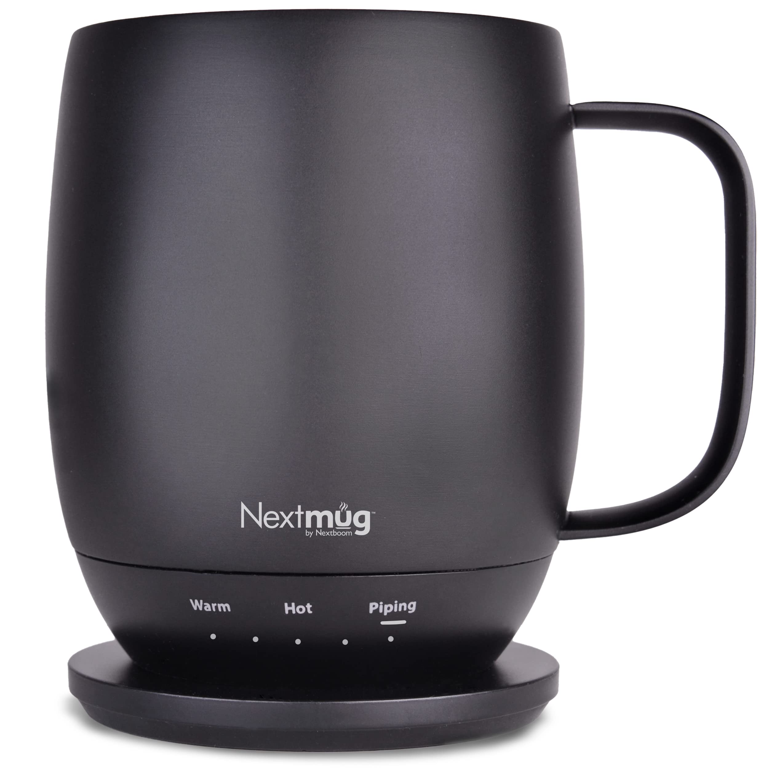 Nextmug by Nextboom Nextmug — samonagrzewający się kubek do kawy z kontrolowaną temperaturą (14 uncji)