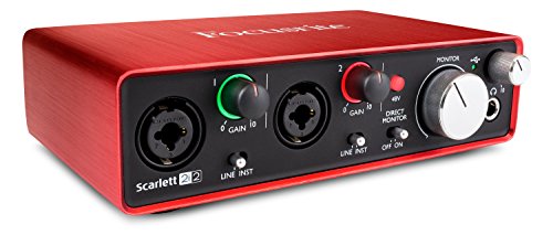 Focusrite Scarlett 2i2 (2. generacji) interfejs audio USB z narzędziami Pro | Pierwszy