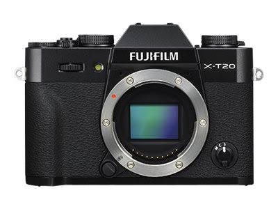 Fujifilm Bezlusterkowy aparat cyfrowy  X-T20 – czarny (tylko korpus)