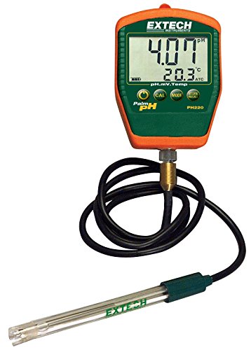 Extech Wodoodporny pH-metr dłoniowy PH220-C z elektrodą...