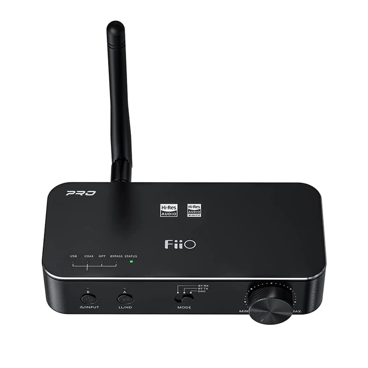  FiiO BTA30PRO Odbiornik Bluetooth Przenośny nadajnik Stereo Bezprzewodowy wysokiej rozdzielczości aptX/LDAC DSD256 Optyczny/koncentryczny/wyjście liniowe do komputera/telewizora/głośnika/domowego...