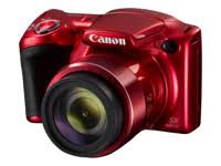 Canon PowerShot SX420 IS (czerwony) z 42-krotnym zoomem optycznym i wbudowanym Wi-Fi