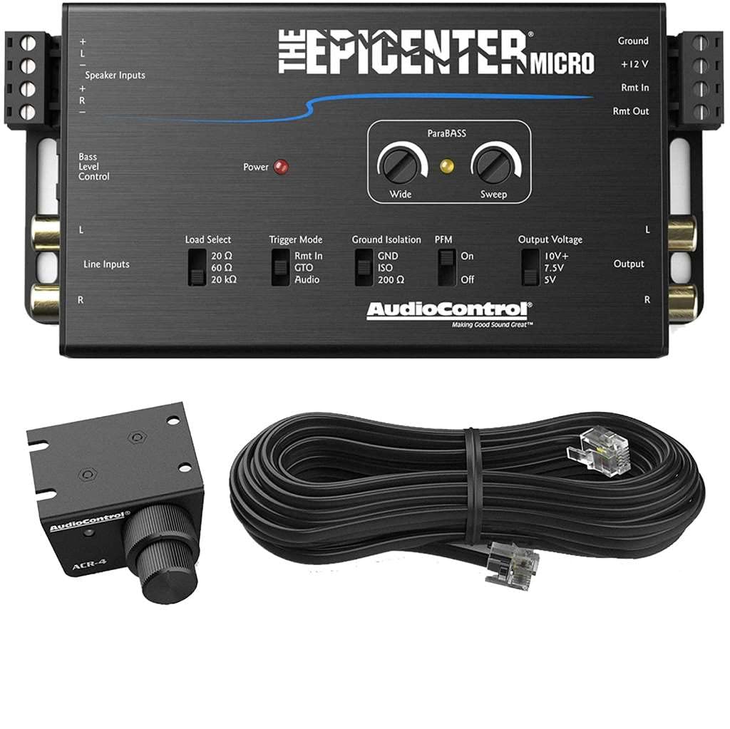 AudioControl Procesor Epicenter Micro Bass Restoration i konwerter wyjścia liniowego