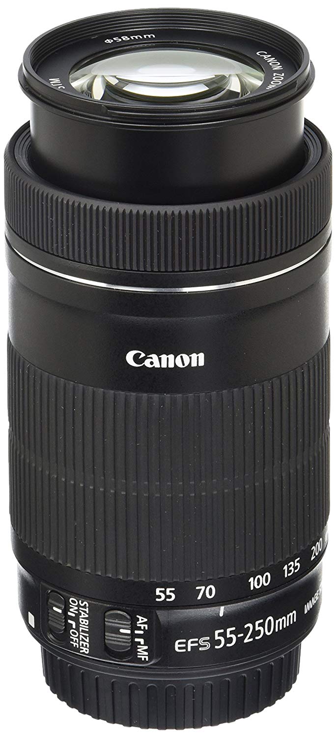 Canon Obiektyw EF-S 55-250mm F4-5.6 IS STM do lustrzanek jednoobiektywowych