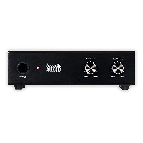 Acoustic Audio by Goldwood Acoustic Audio WS1005 Pasywny wzmacniacz subwoofera 200 W do kina domowego