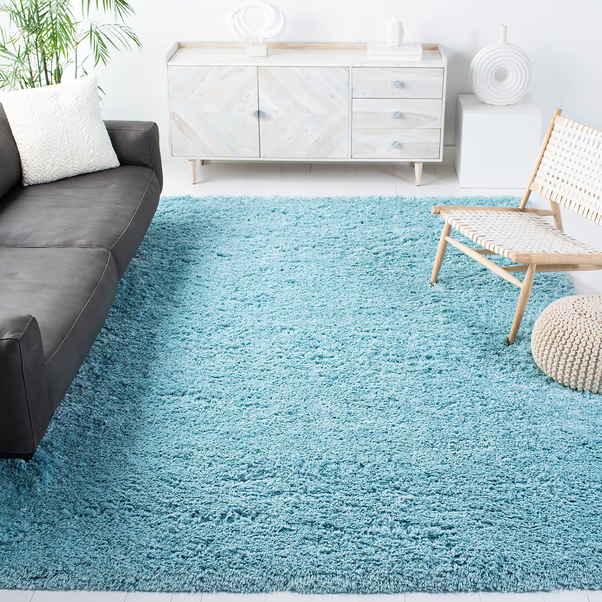 Safavieh Polar Shag Collection Area Rug - 10' x 14', Li...