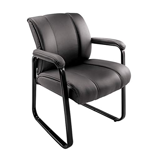 Brenton Studio Krzesło - Krzesło dla gości Bellanca Czarne - Stal - 15-3/4' x 33-7/8' hx 23-5/8' w - Czarny