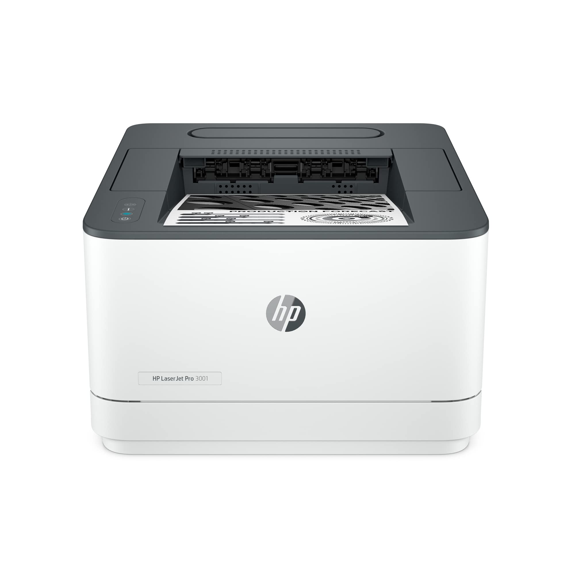 HP Bezprzewodowa czarno-biała drukarka LaserJet Pro 3001dw