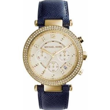 Michael Kors Watches MFG Code Damski zegarek Michael Kors Parker Blue MK2280