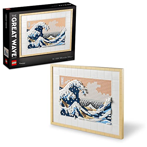LEGO Art Hokusai Wielka fala 31208 Zestaw konstrukcyjny...