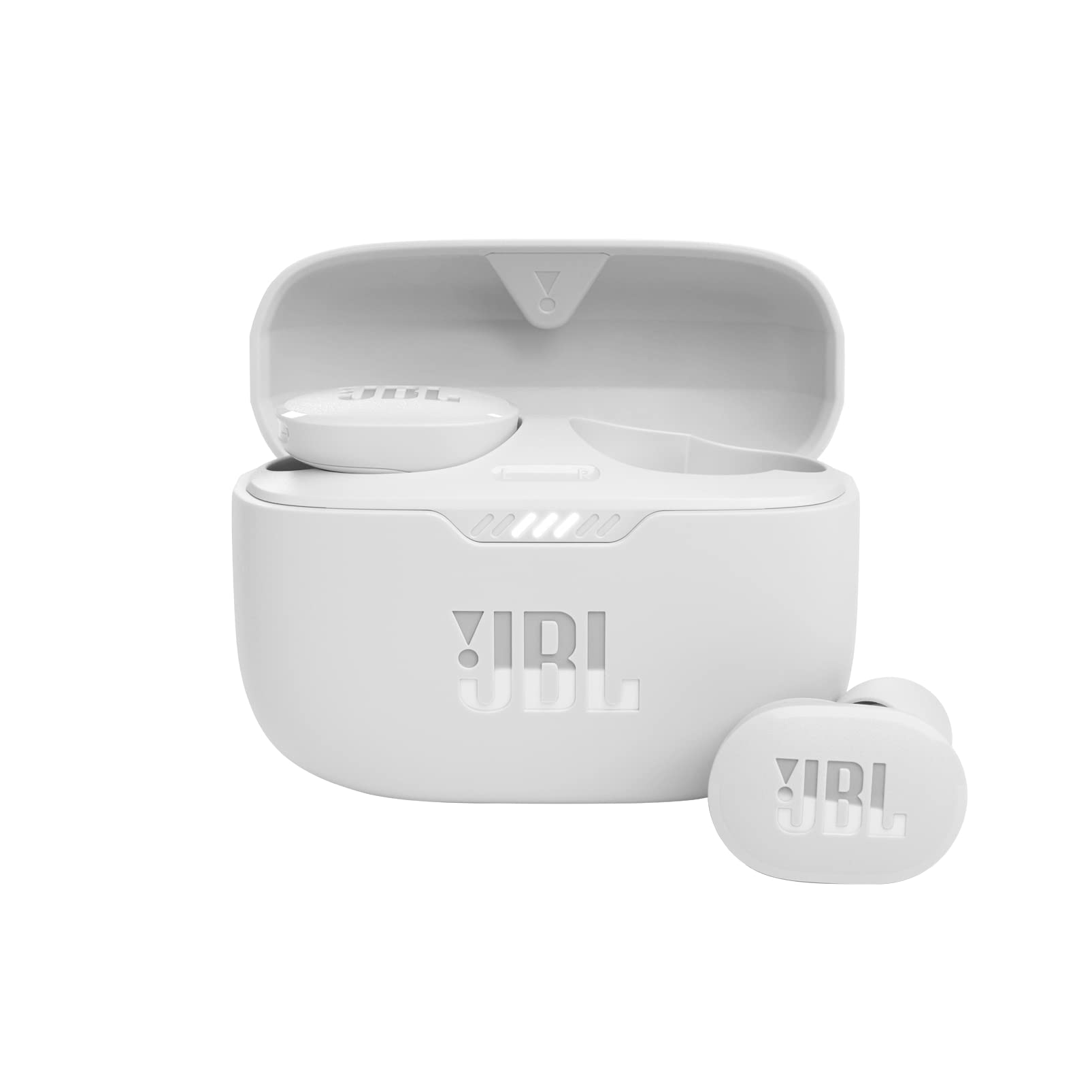 JBL Tune 130NC TWS True Bezprzewodowe słuchawki douszne z redukcją szumów – białe