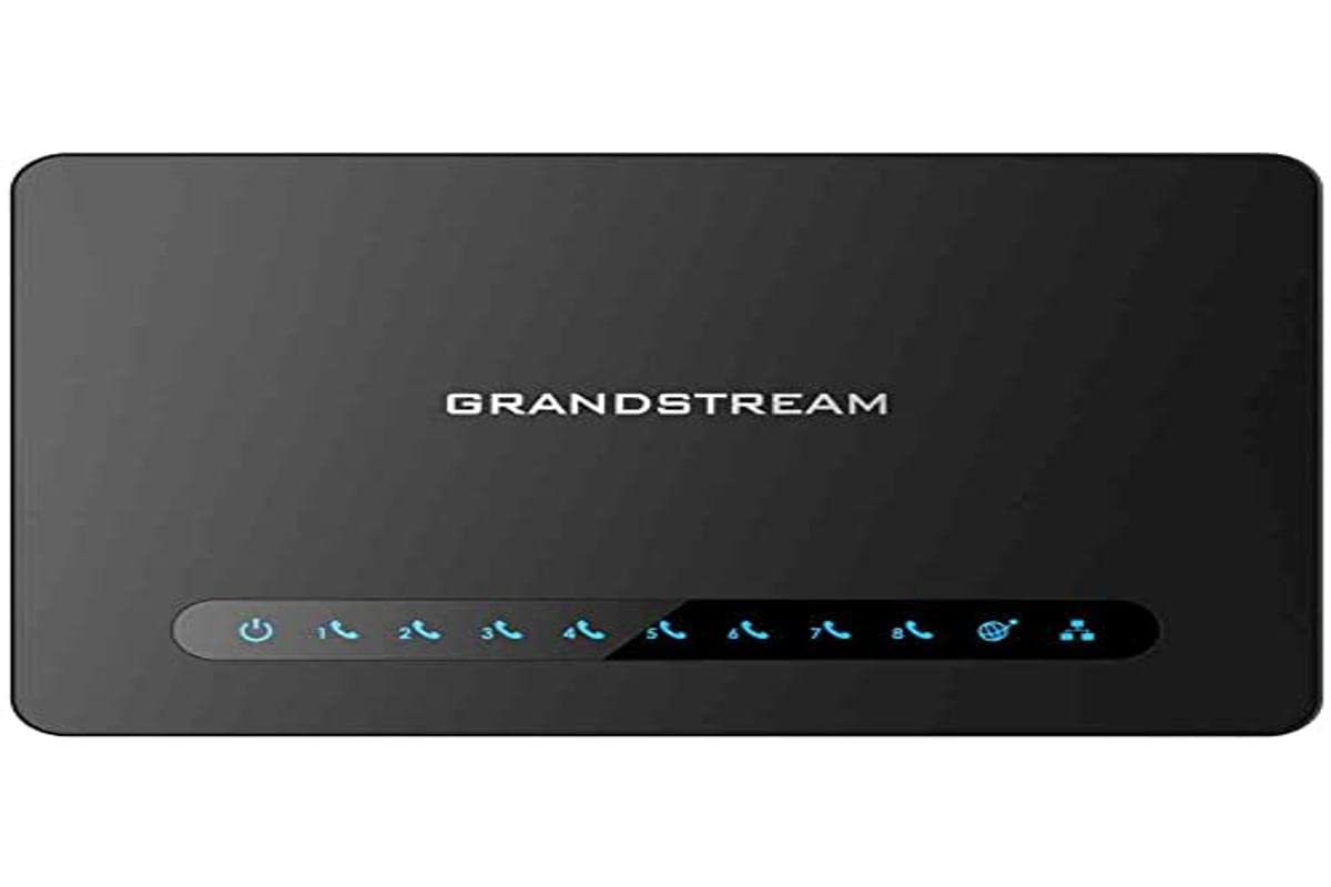Grandstream Wydajna 8-portowa bramka FXS z gigabitowym routerem NAT (HT818)