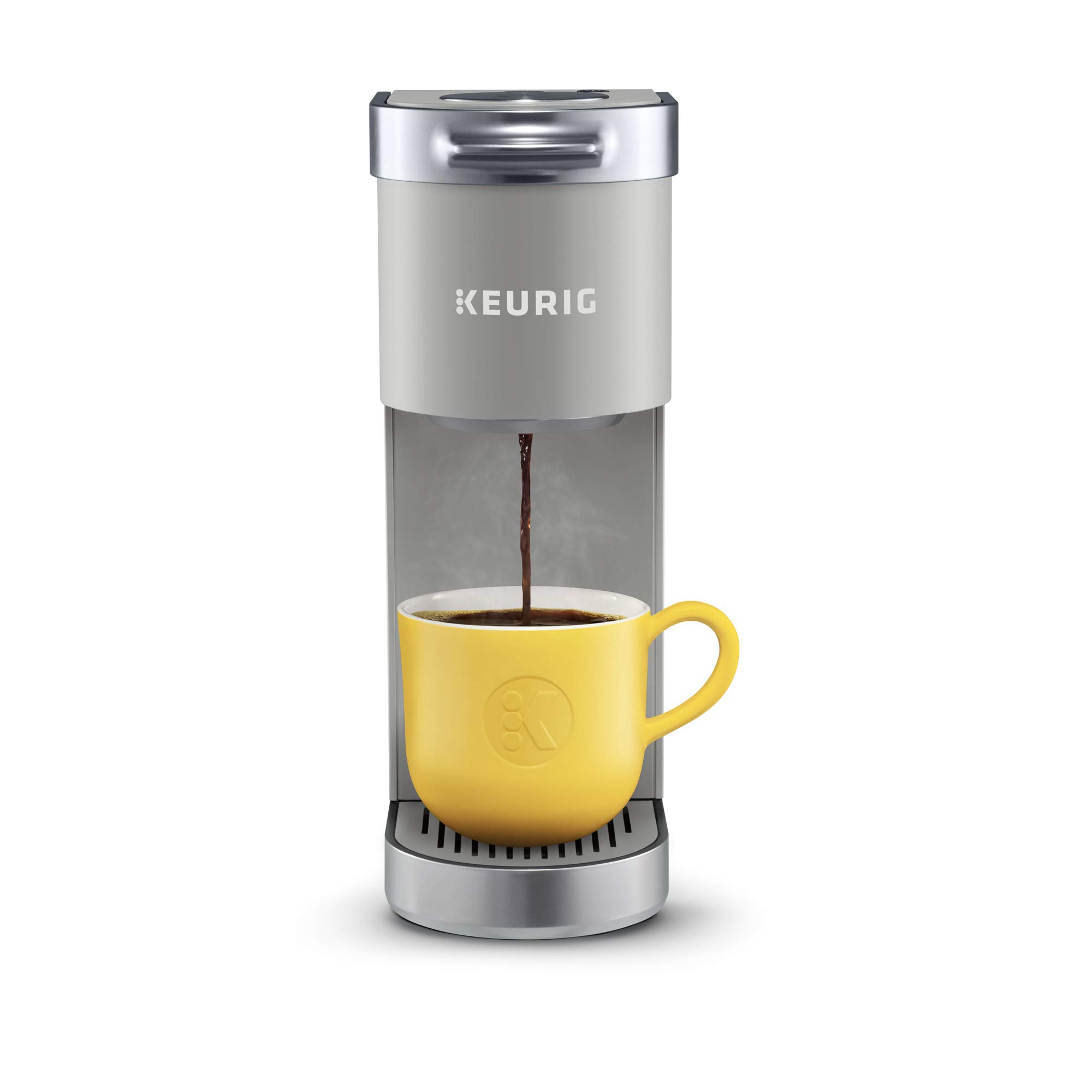 Keurig Ekspres do kawy K-Mini Plus na jedną porcję K-Cup w kolorze Studio Grey