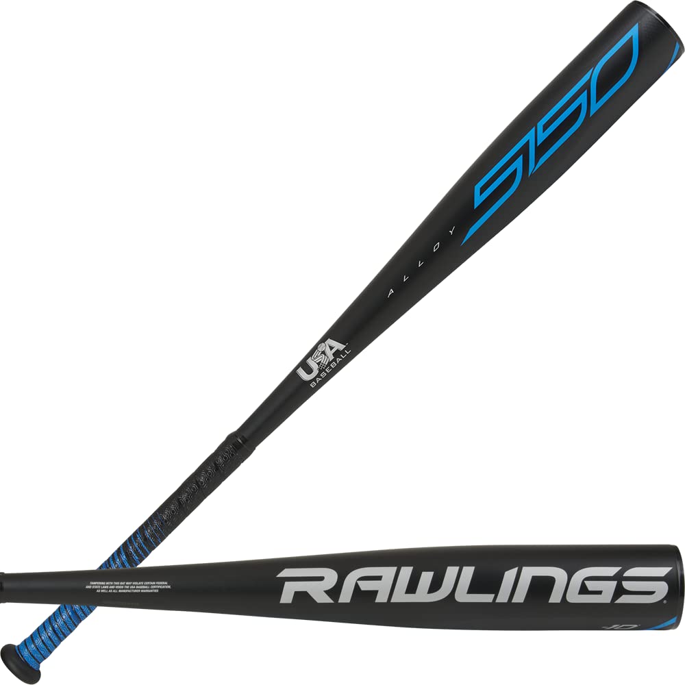 Rawlings | 5150 Młodzieżowy kij baseballowy | USA | -11/-10/ -5 Spadek | 1 szt. aluminium | Lufa 2 5/8